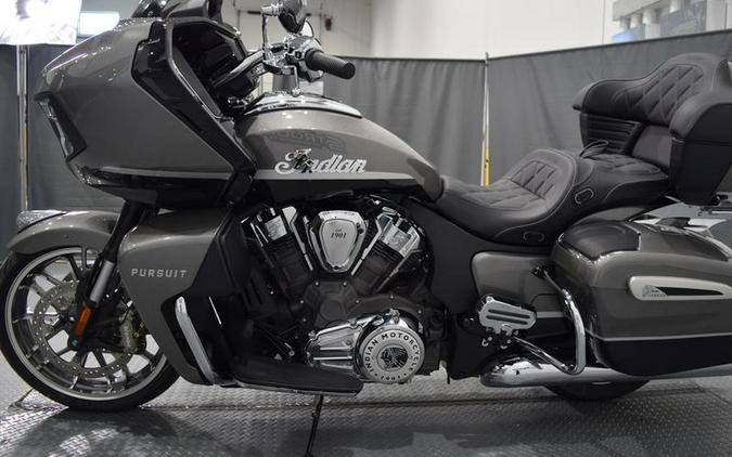 2024 Indian Motorcycle® Pursuit® Limited Titanium/Black Metallic