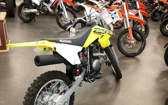 New 2024 SUZUKI DRZ125L CHAMPION YELLOW NO 2