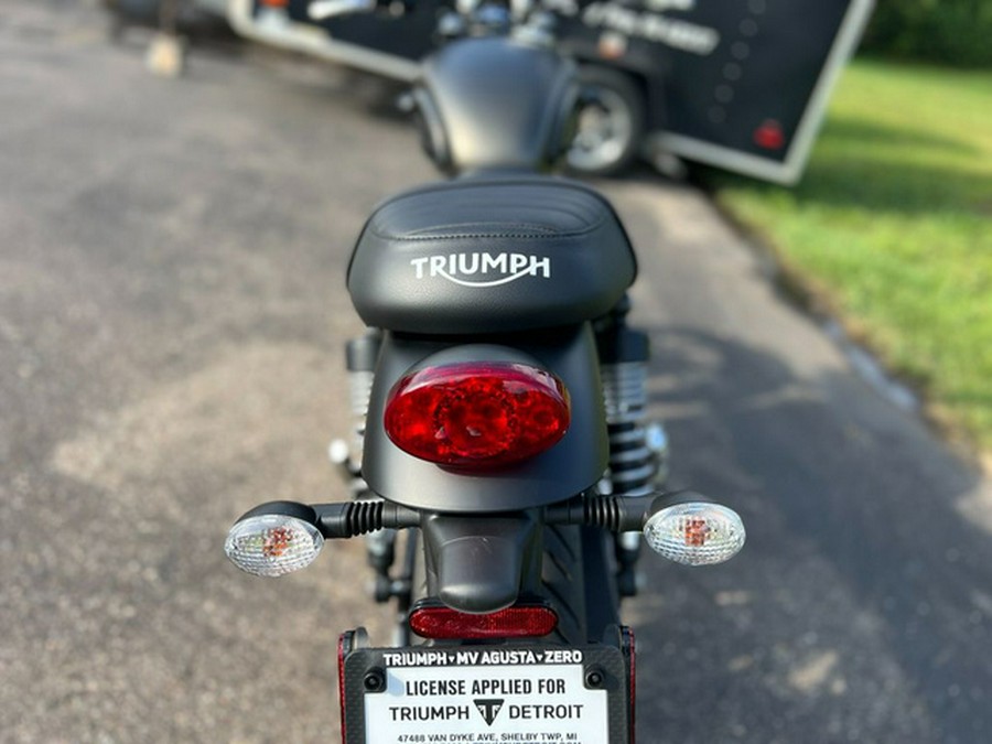 2023 Triumph Speed Twin 900 Matte Ironstone