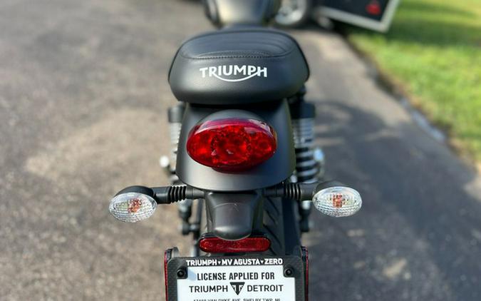 2023 Triumph Speed Twin 900 Matte Ironstone