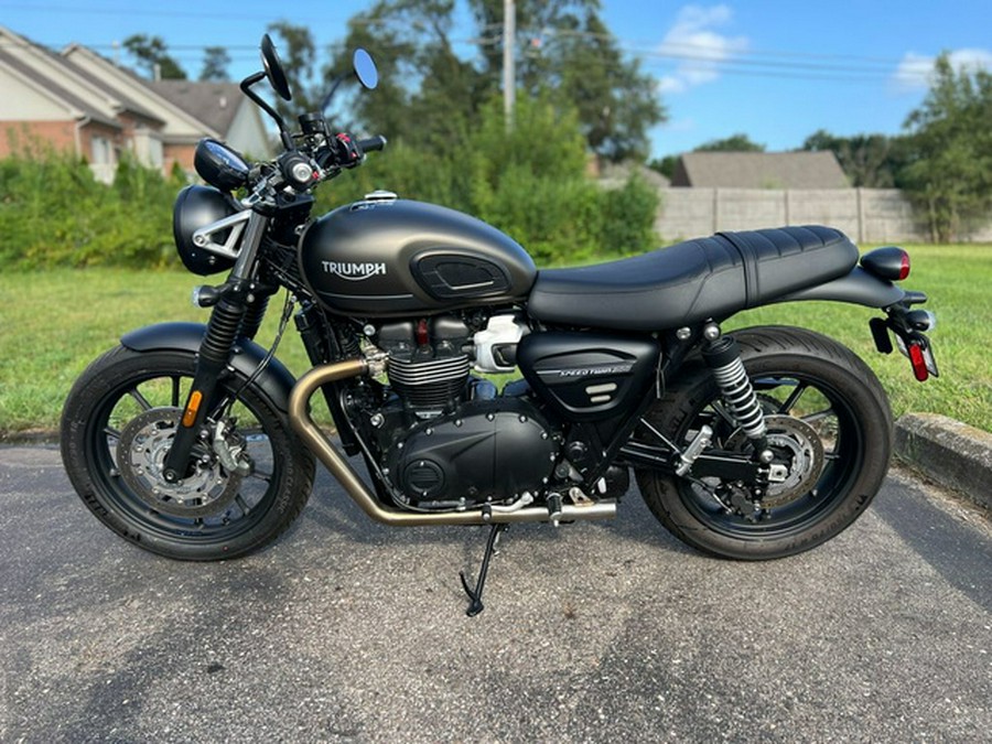 2023 Triumph Speed Twin 900 Matte Ironstone