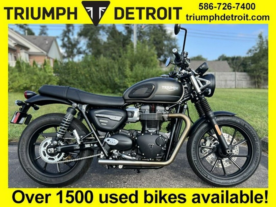 2023 Triumph Speed Twin 900 Matte Ironstone