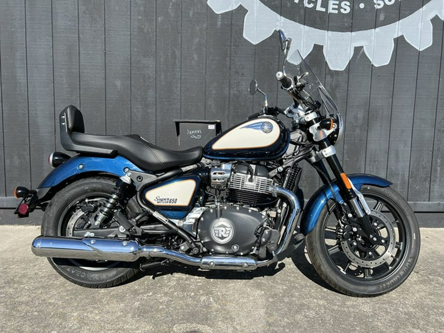 2024 Royal Enfield Super Meteor 650 Celestial Blue