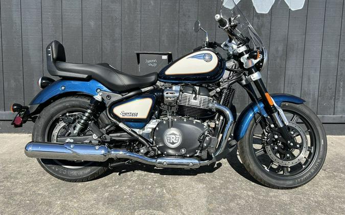 2024 Royal Enfield Super Meteor 650 Celestial Blue