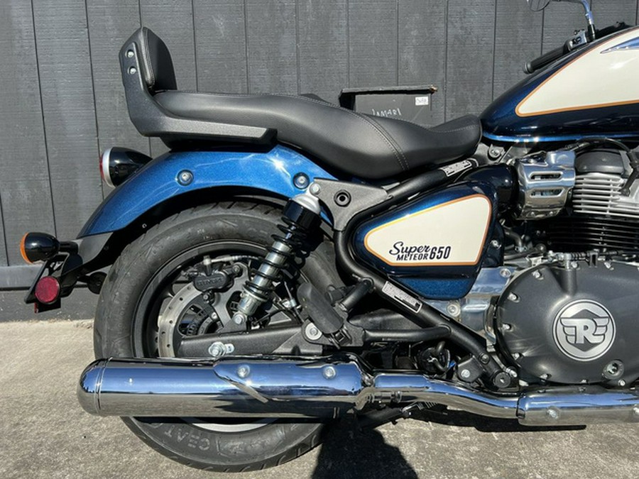 2024 Royal Enfield Super Meteor 650 Celestial Blue