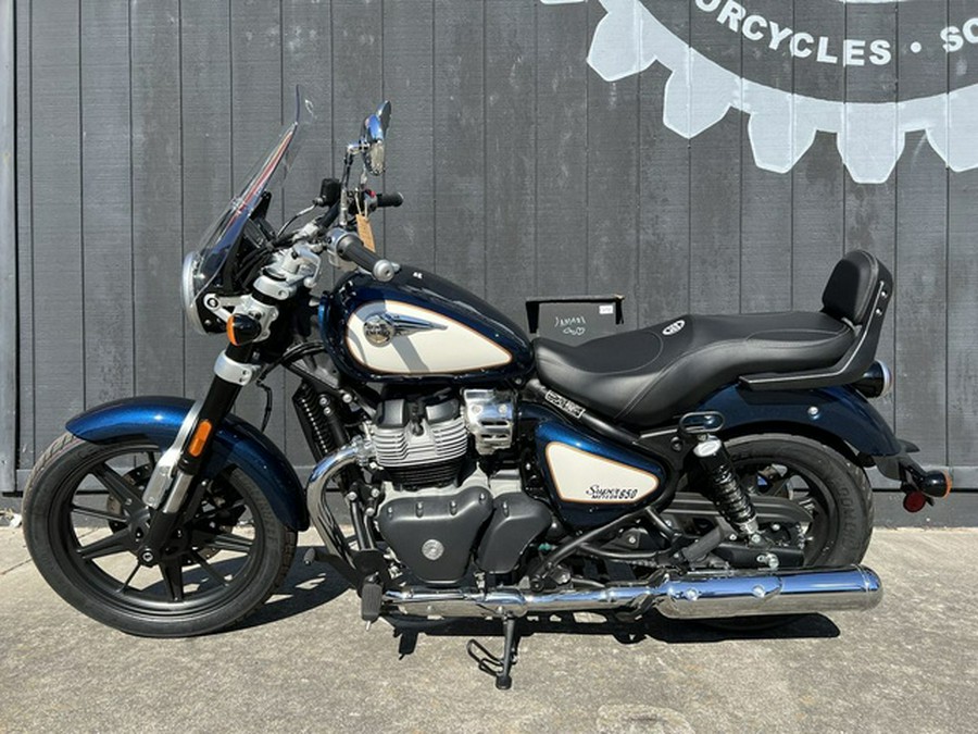 2024 Royal Enfield Super Meteor 650 Celestial Blue