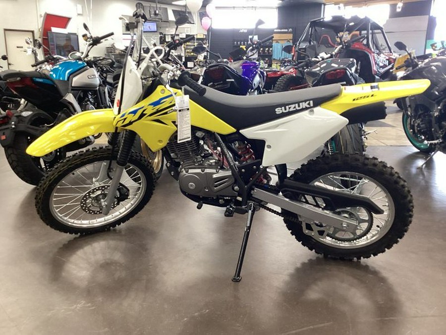 New 2024 SUZUKI DRZ125L CHAMPION YELLOW NO 2