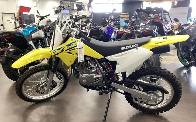 New 2024 SUZUKI DRZ125L CHAMPION YELLOW NO 2