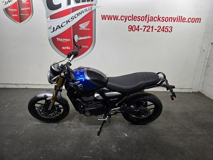 2025 Triumph Speed 400 Caspian Blue / Storm Grey