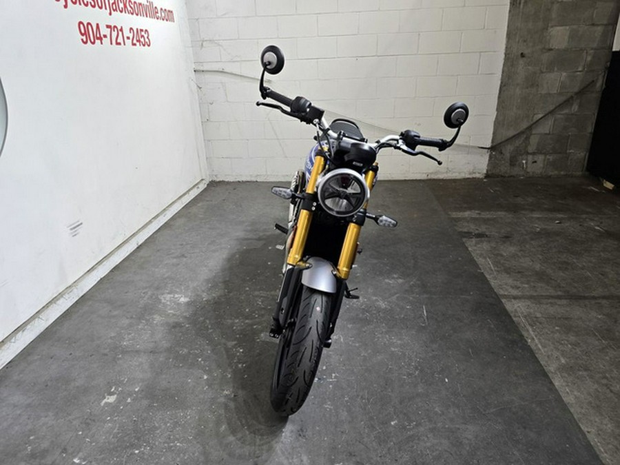 2025 Triumph Speed 400 Caspian Blue / Storm Grey