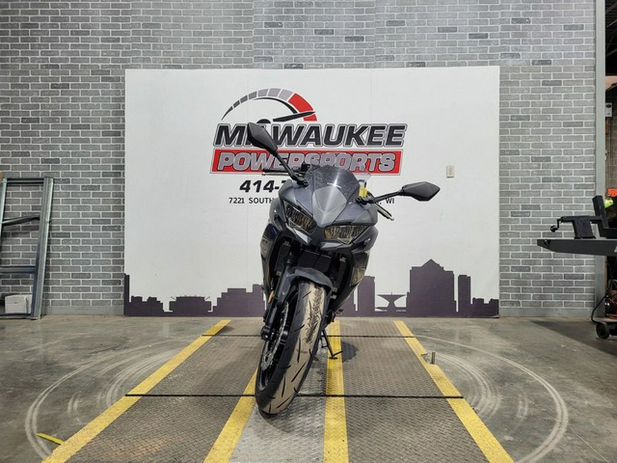 2024 Kawasaki Ninja 650 ABS Metallic Matte Dark Gray/Metallic S