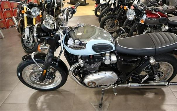 2023 Triumph Bonneville T120 Chrome Edition Meriden Blue