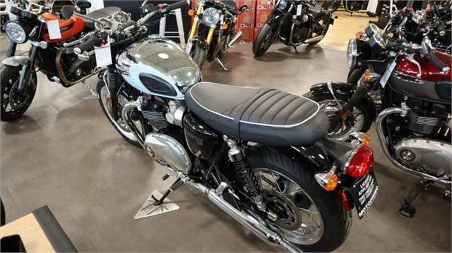 2023 Triumph Bonneville T120 Chrome Edition Meriden Blue