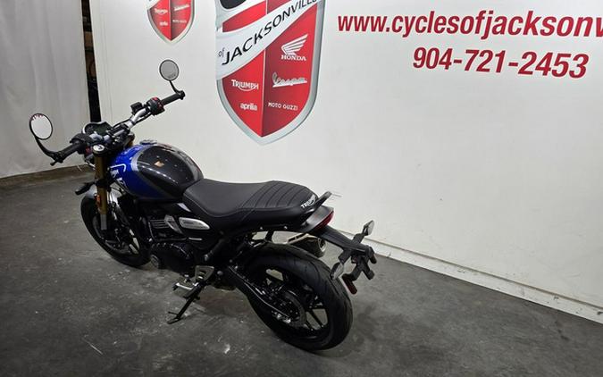 2025 Triumph Speed 400 Caspian Blue / Storm Grey