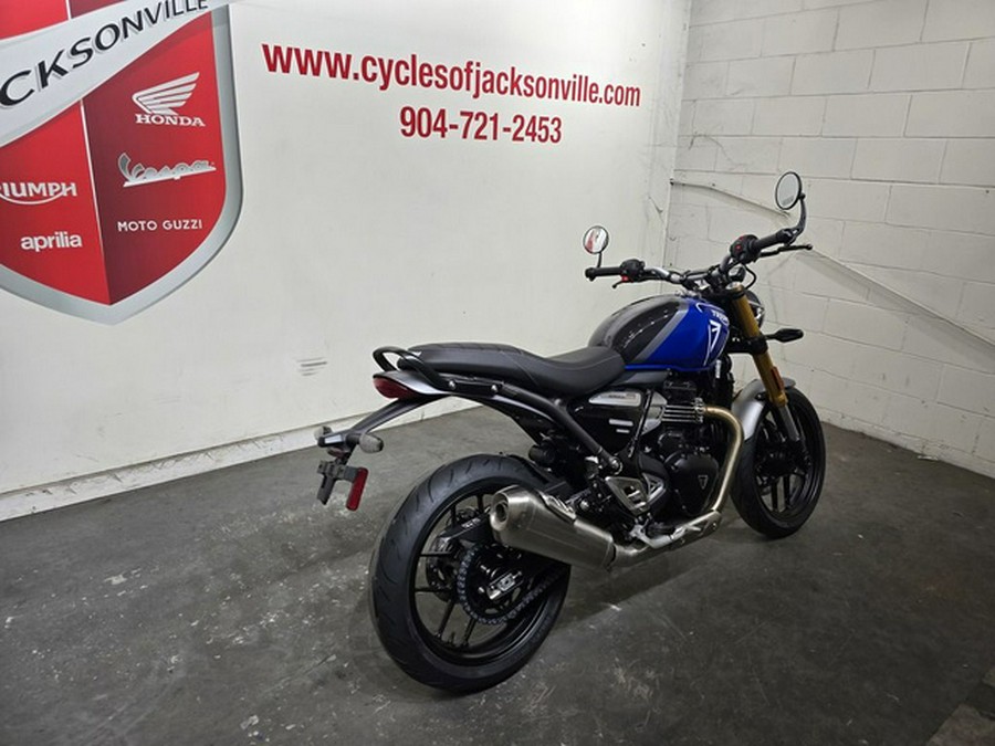 2025 Triumph Speed 400 Caspian Blue / Storm Grey