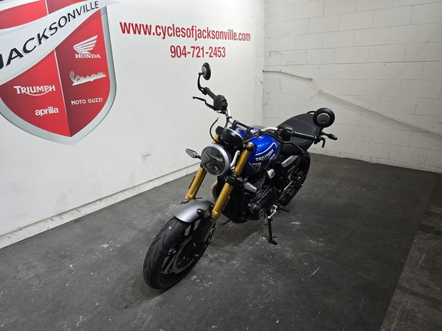 2025 Triumph Speed 400 Caspian Blue / Storm Grey