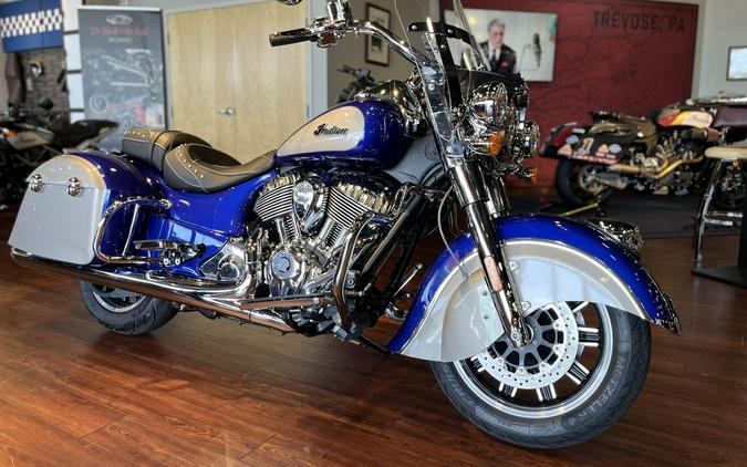 2023 Indian Motorcycle® Springfield® Spirit Blue Metallic / Silver Quartz Metallic