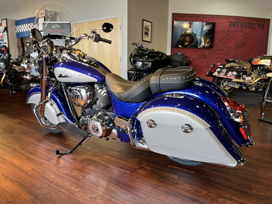 2023 Indian Motorcycle® Springfield® Spirit Blue Metallic / Silver Quartz Metallic