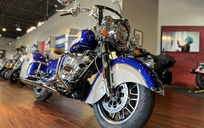 2023 Indian Motorcycle® Springfield® Spirit Blue Metallic / Silver Quartz Metallic