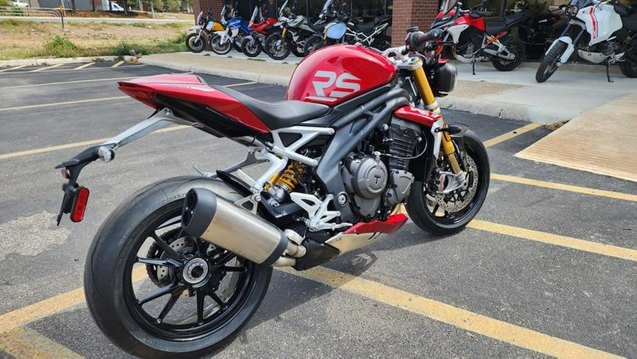 2024 Triumph Speed Triple 1200 RS Carnival Red