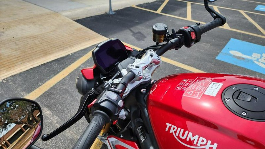 2024 Triumph Speed Triple 1200 RS Carnival Red