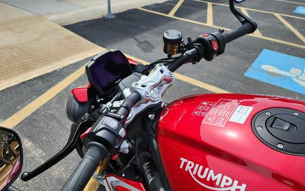 2024 Triumph Speed Triple 1200 RS Carnival Red