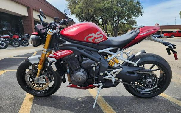 2024 Triumph Speed Triple 1200 RS Carnival Red