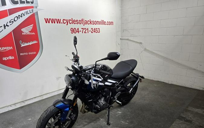 2025 Triumph Trident 660 Cobalt Blue/Sapphire Black