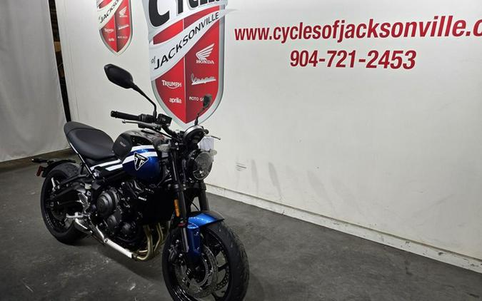 2025 Triumph Trident 660 Cobalt Blue/Sapphire Black