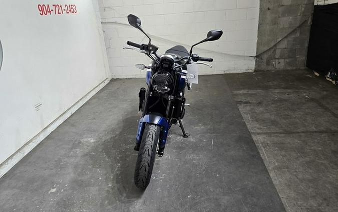 2025 Triumph Trident 660 Cobalt Blue/Sapphire Black