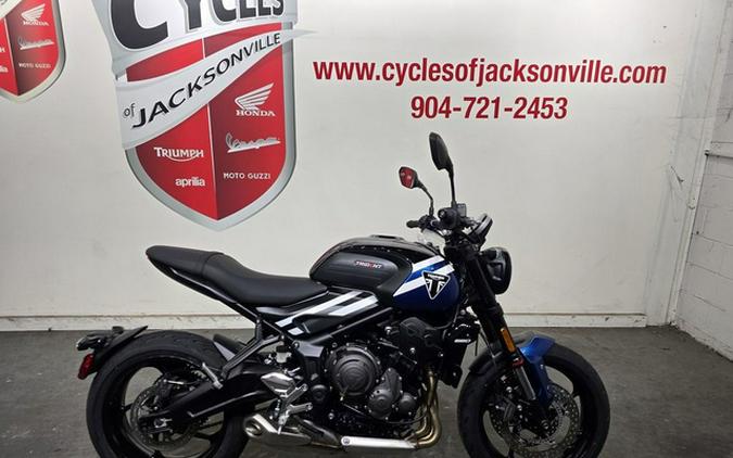 2025 Triumph Trident 660 Cobalt Blue/Sapphire Black