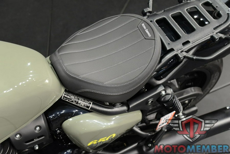 2024 Royal Enfield Shotgun 650 Drill Green