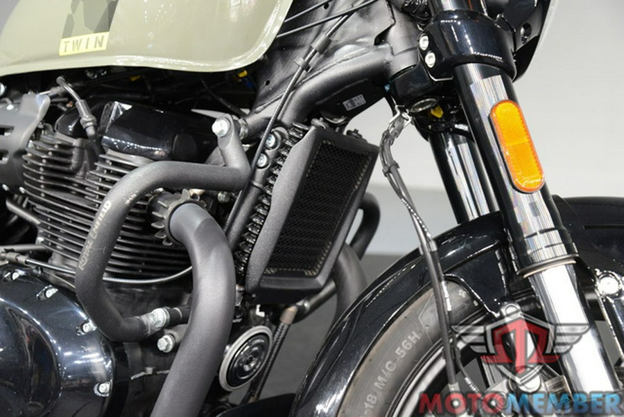 2024 Royal Enfield Shotgun 650 Drill Green