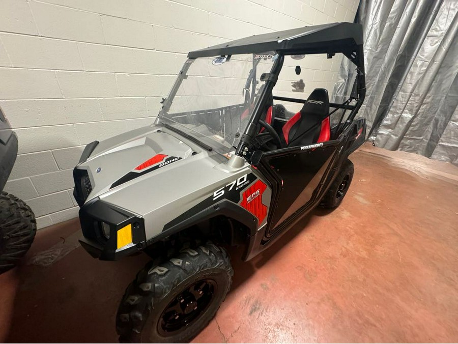 2017 Polaris Industries RZR 570 Turbo Silver EPS