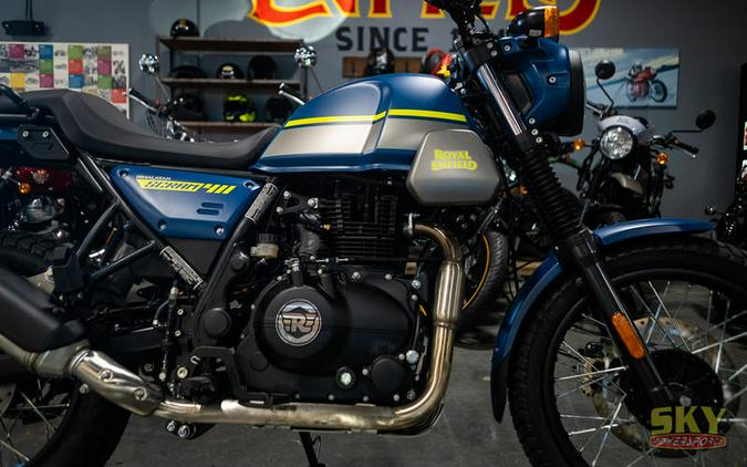 2023 Royal Enfield Scram 411 Skyline Blue