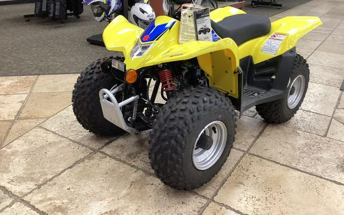 New 2024 SUZUKI QUADSPORT Z50 CHAMPION YELLOW NO 2