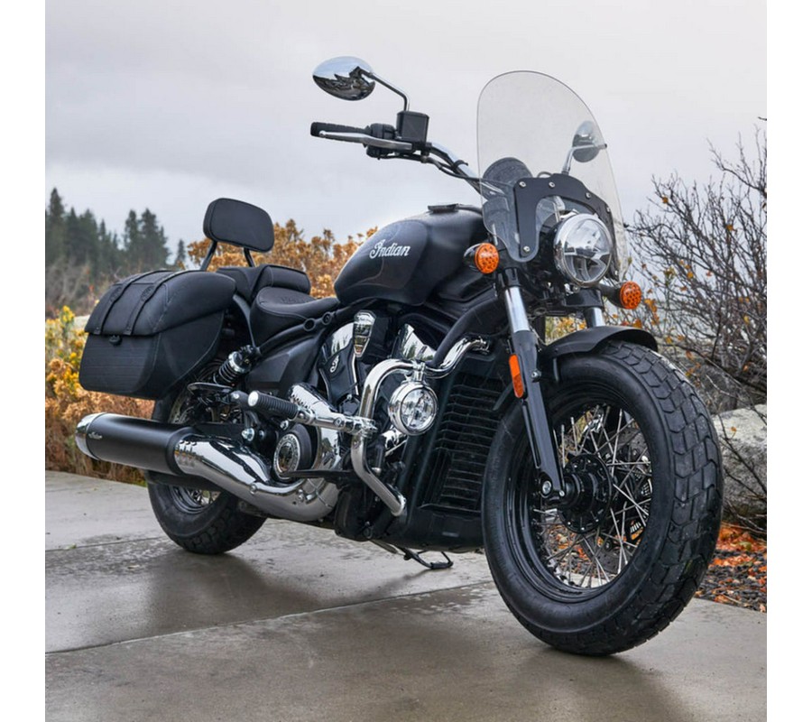 2025 Indian Motorcycle® Super Scout® Black Smoke with Graphics