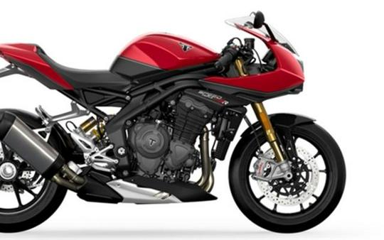 2023 Triumph Speed Triple 1200 RR Crystal White / Storm Grey