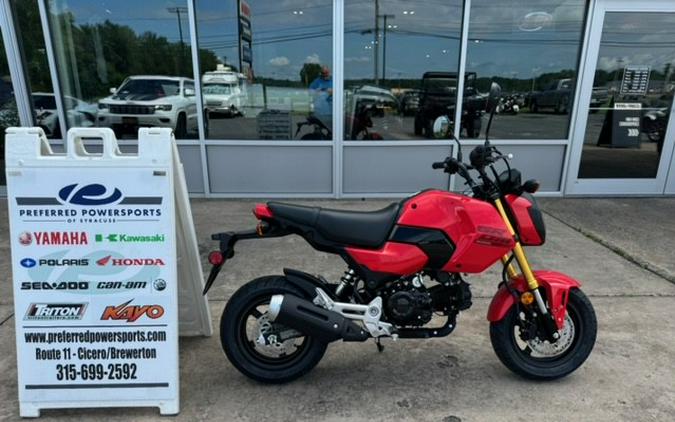 2025 Honda Grom Cherry Red