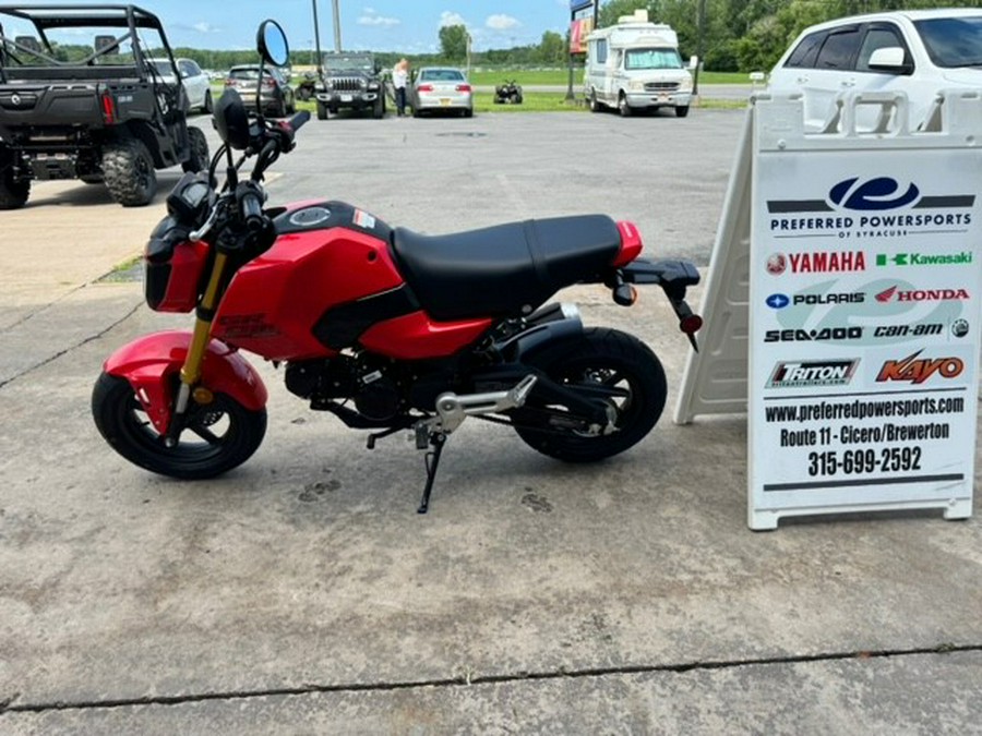 2025 Honda Grom Cherry Red