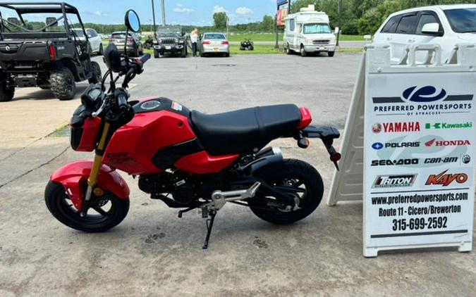 2025 Honda Grom Cherry Red