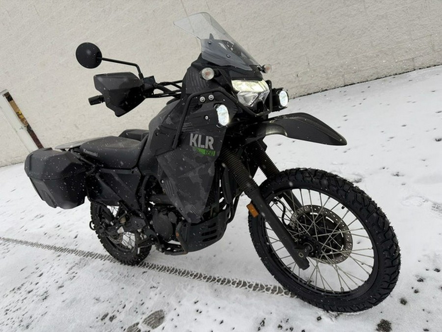 2022 Kawasaki KLR650 Adventure Camo