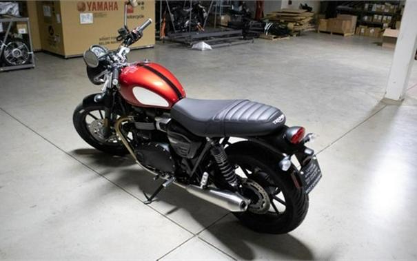 2023 Triumph Speed Twin 900 Chrome Edition Red Hopper