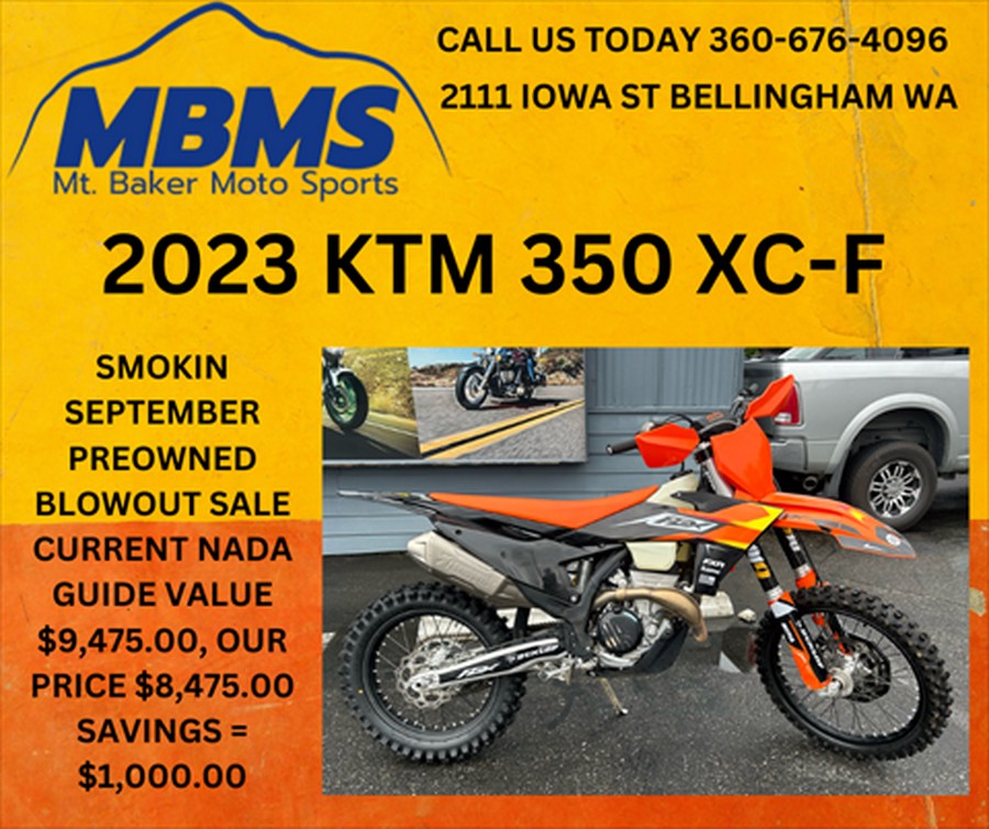 2023 KTM 350 XC-F