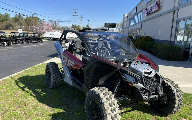 2024 Can-Am® Maverick X3 RS Turbo Fiery Red & Hyper Silver