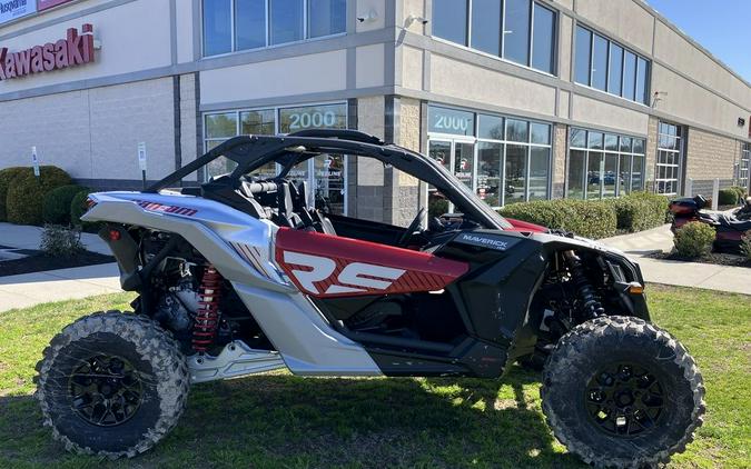 2024 Can-Am® Maverick X3 RS Turbo Fiery Red & Hyper Silver