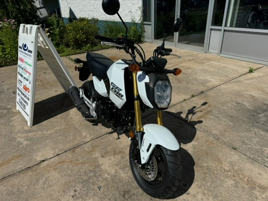 2025 Honda Grom Pearl White