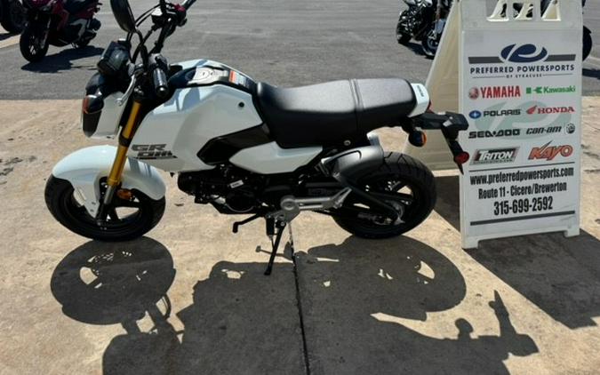 2025 Honda Grom Pearl White