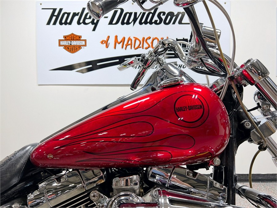 2002 Harley-Davidson Softail Deuce FXSTD 24,937 Miles Candy Red Flames