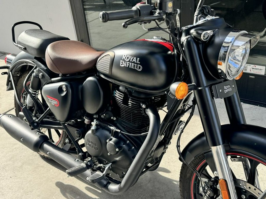 2022 Royal Enfield Classic 350 Dark Stealth Black